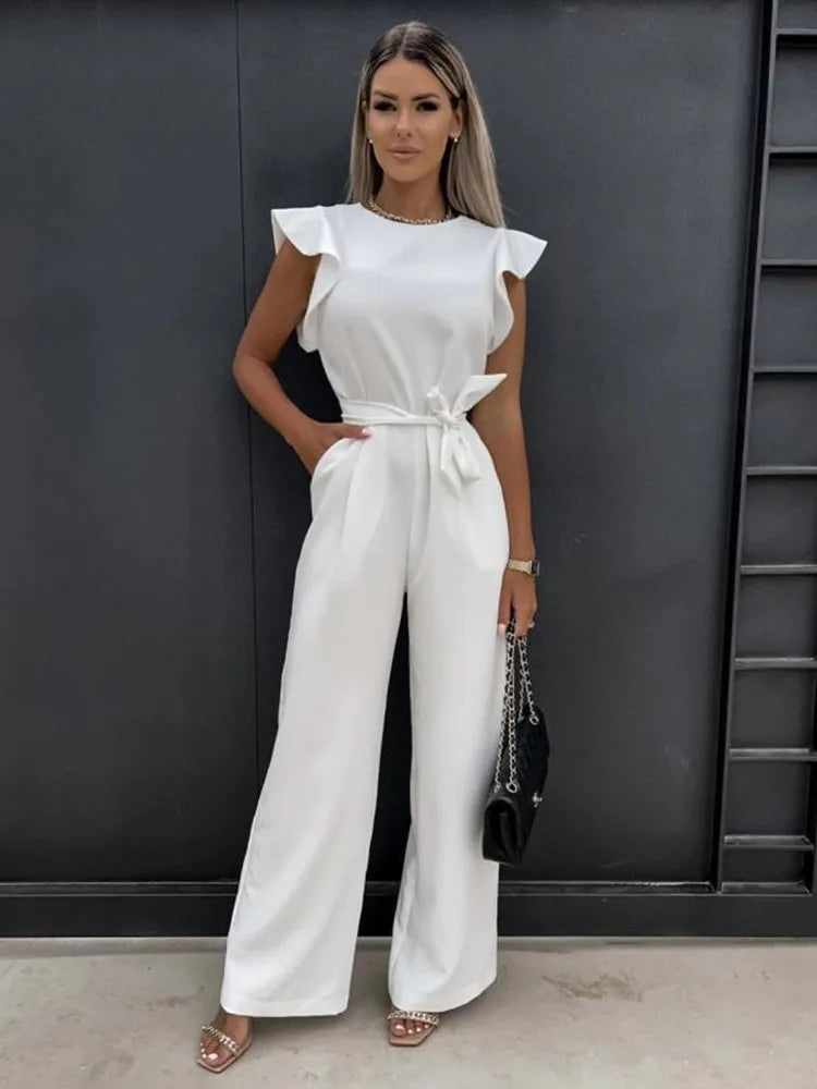 Chic Women’s Jumpsuit – Elegant One-Piece for Summer & Evenings
