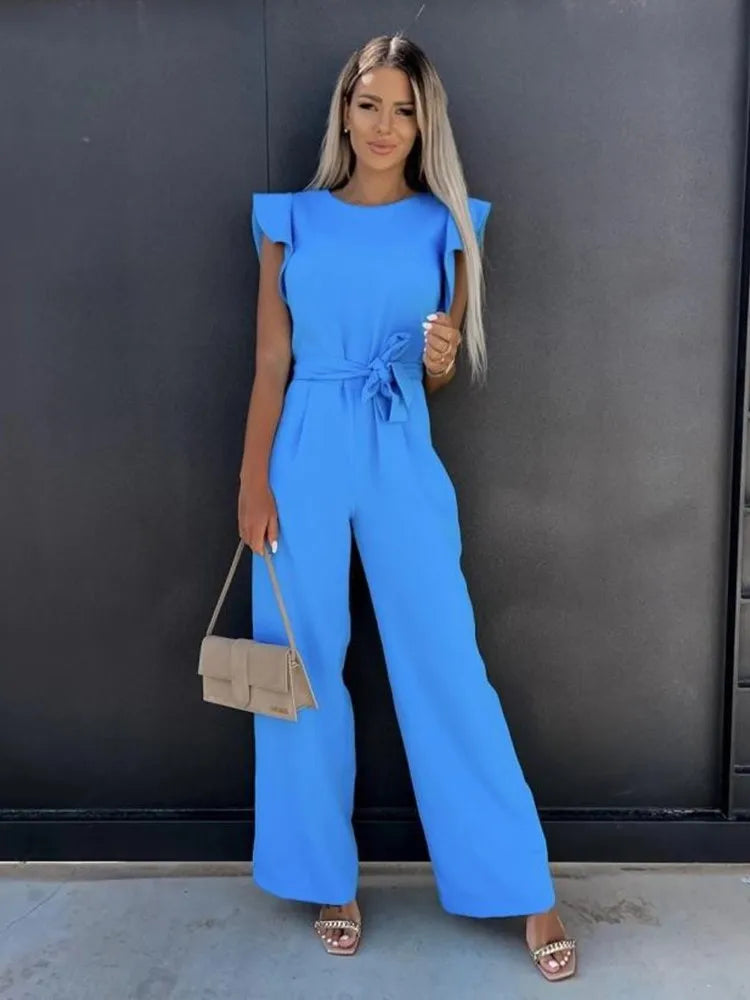 Chic Women’s Jumpsuit – Elegant One-Piece for Summer & Evenings
